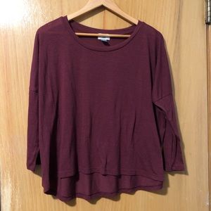 Old Navy Maroon Shirt